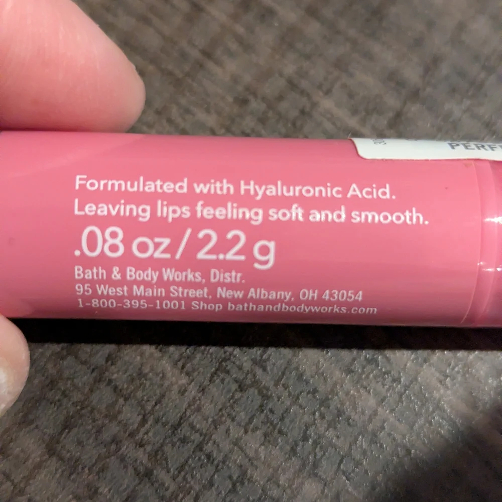 Bath & Body Works Nourishing Lip Tint Perfectly Pink
